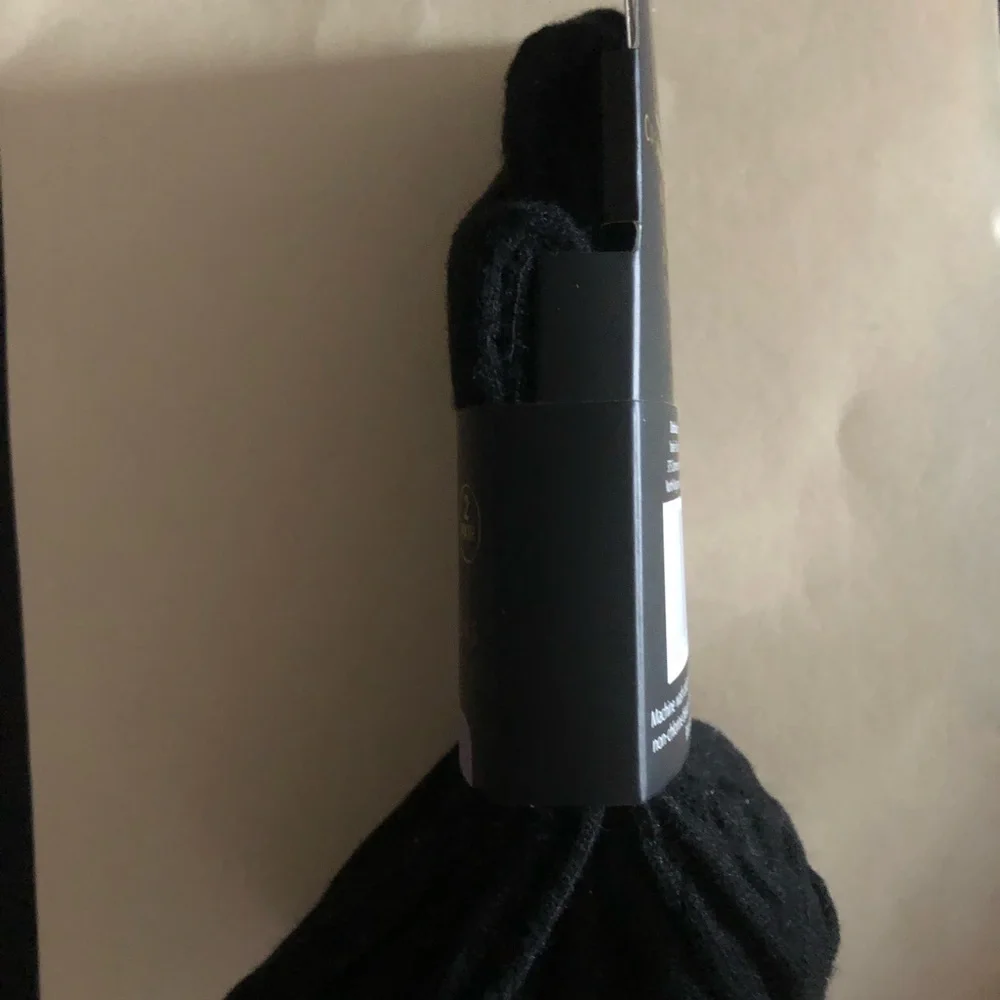 Luxe Black Cashmere Blend Casual Socks